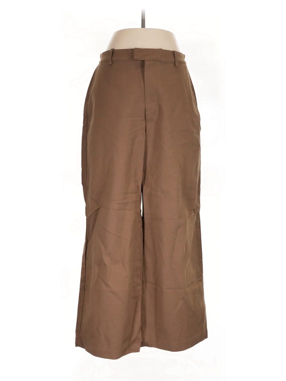 NWOT Good American Wide-Leg Khaki Chinos size 8